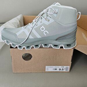 On Cloudrock Waterproof hiking, size 9.5